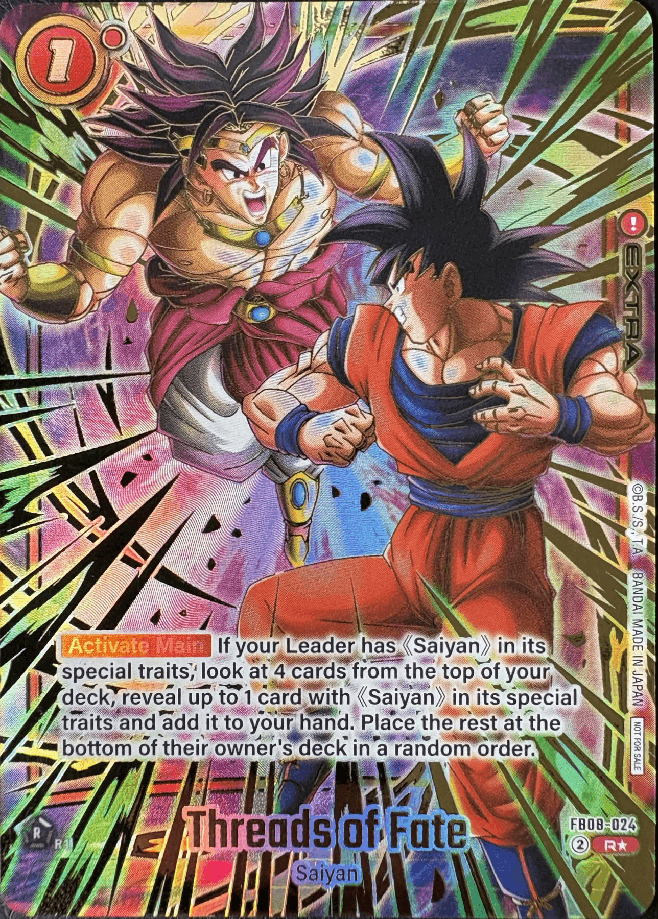 Broly & Son Goku — Threads of Fate